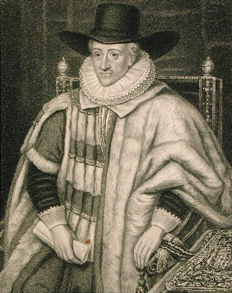 Portret van Thomas Egerton (ca. 1540-1617), uit 