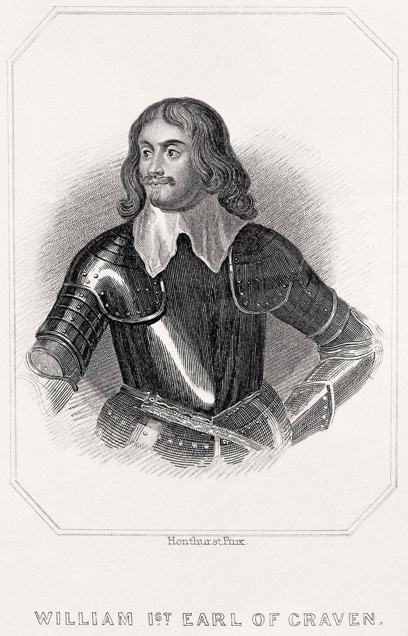 Portret van William, 1e Graaf van Craven door English School