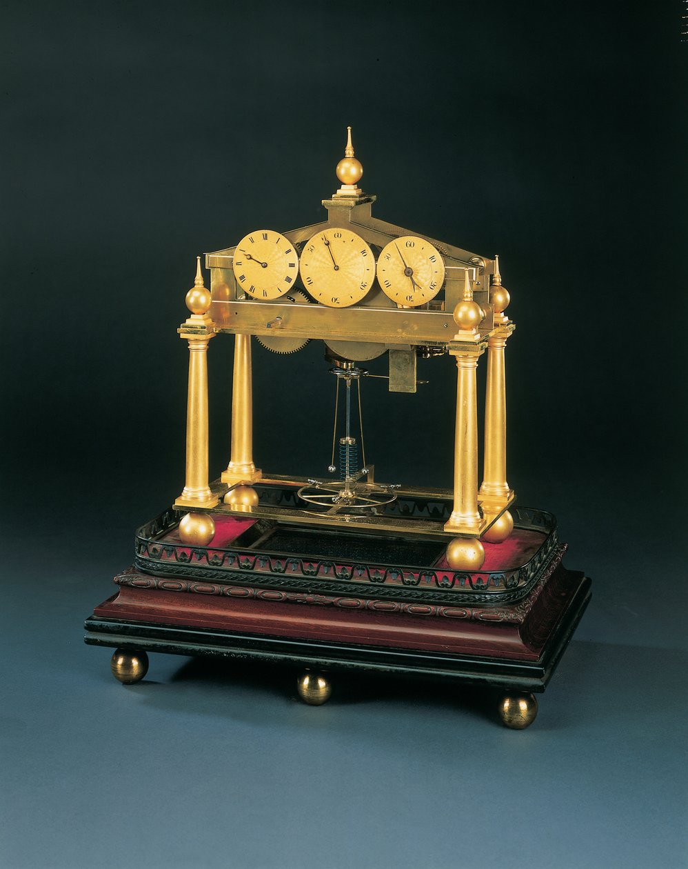 Regency tafelregulator, toegeschreven aan John Moxon of Sir William Congreve, ca. 1820 door English School