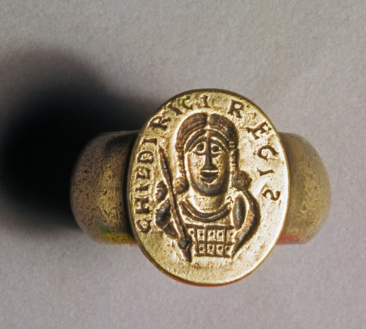 Replica elektrotype van Childerics Ring, 1831 door English School