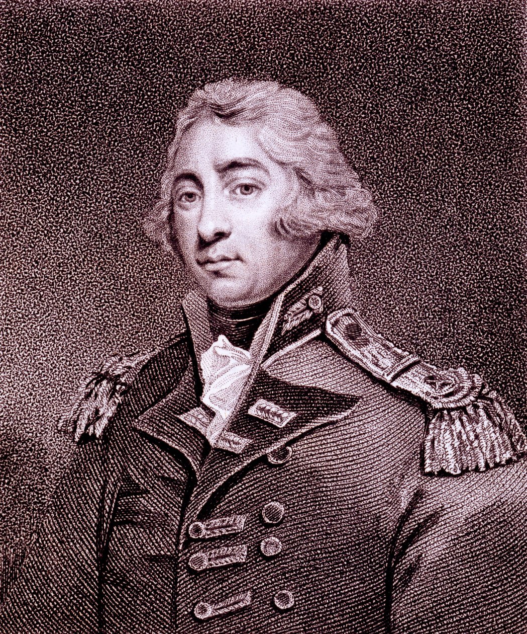 Rt Hon. Thomas Graham, Baron Lynedoch, gegraveerd door Hopwood door English School