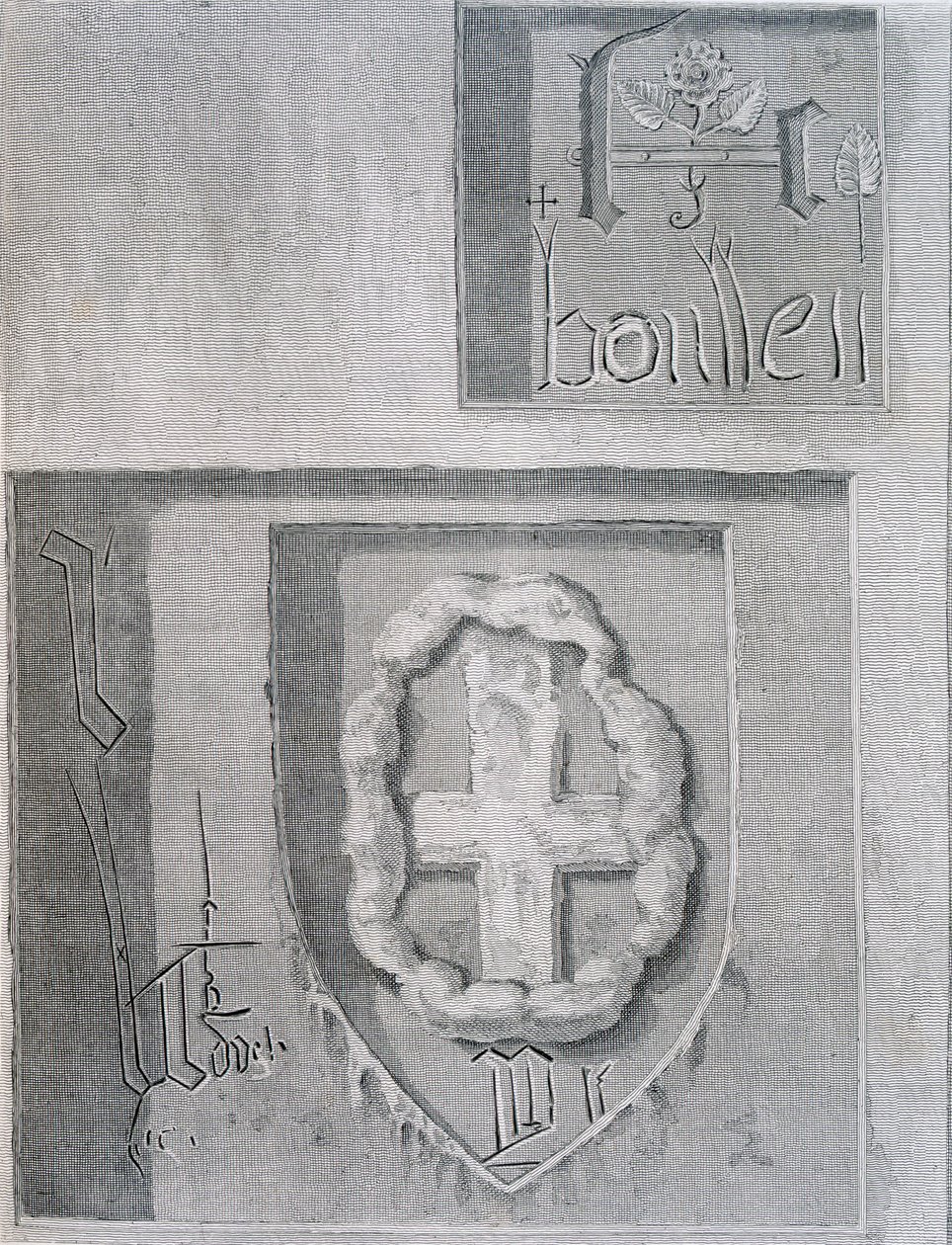 Handtekening van Anne Boleyn tijdens haar gevangenschap in de Tower of London en een ander gevangene