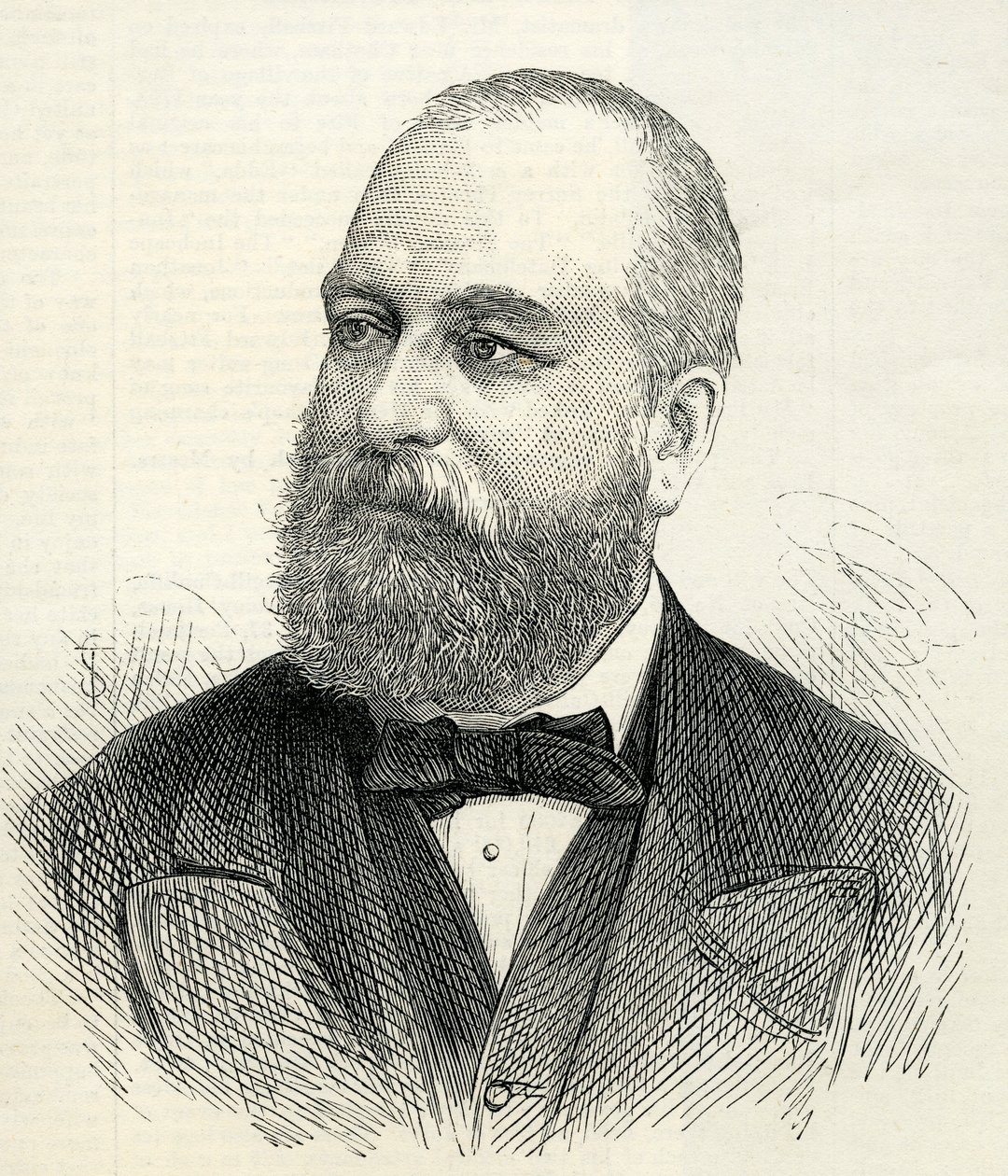 Sir Francis Philip Cunliffe-Owen (1828-94) uit The Illustrated London News 8 november 1873 door English School