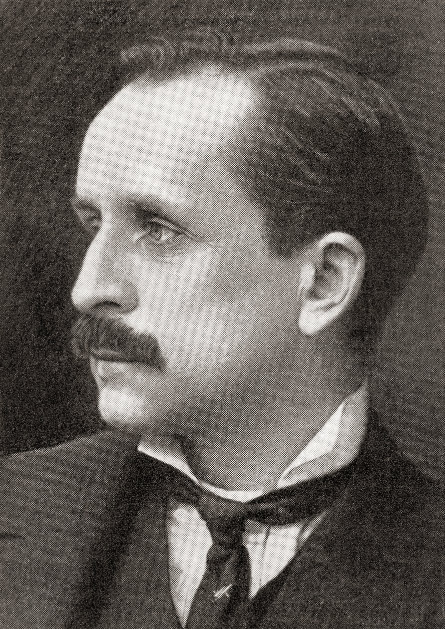 Sir James Matthew Barrie, uit het tijdschrift The World and His Wife, gepubliceerd 1907 door English School