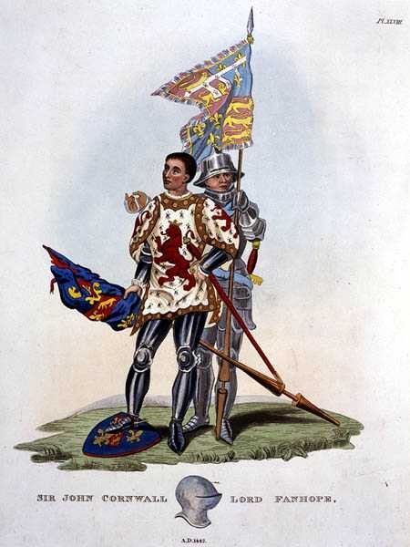 Sir John Cornwall, Lord Fanhope door English School