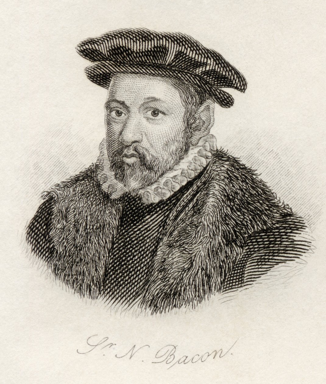 Sir Nicholas Bacon, uit 