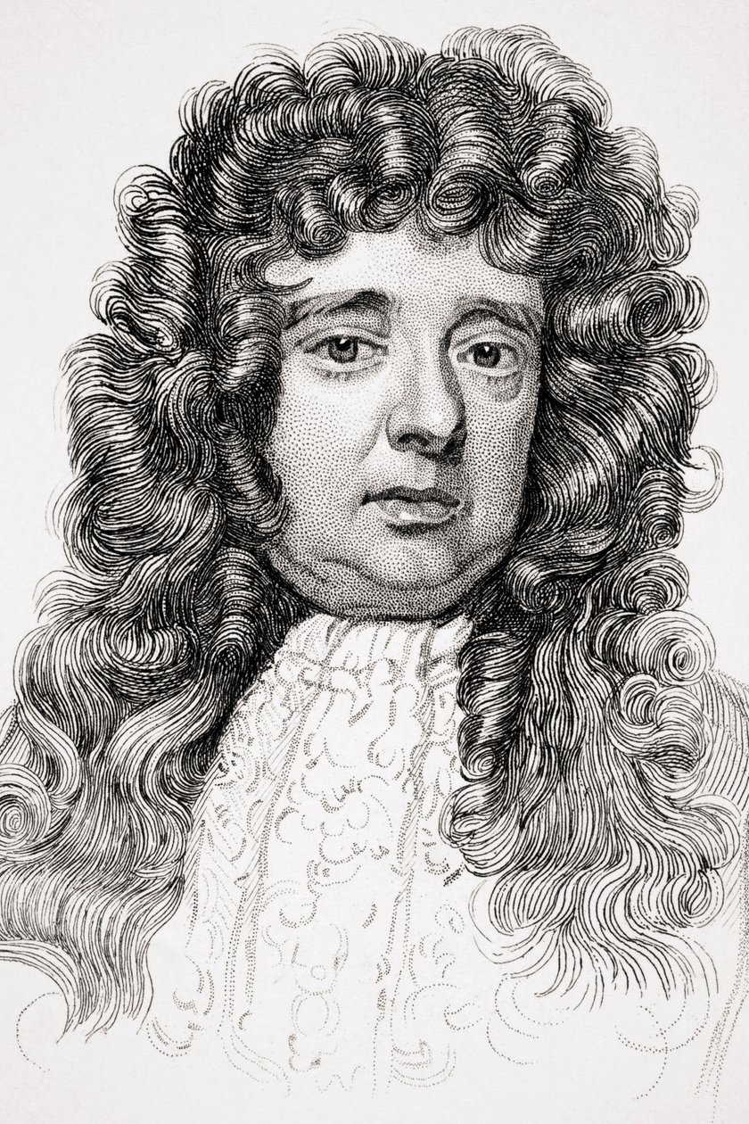 Sir William Petty, uit Old Englands Worthies door Lord Brougham en anderen, gepubliceerd Londen, ca. 1880s door English School