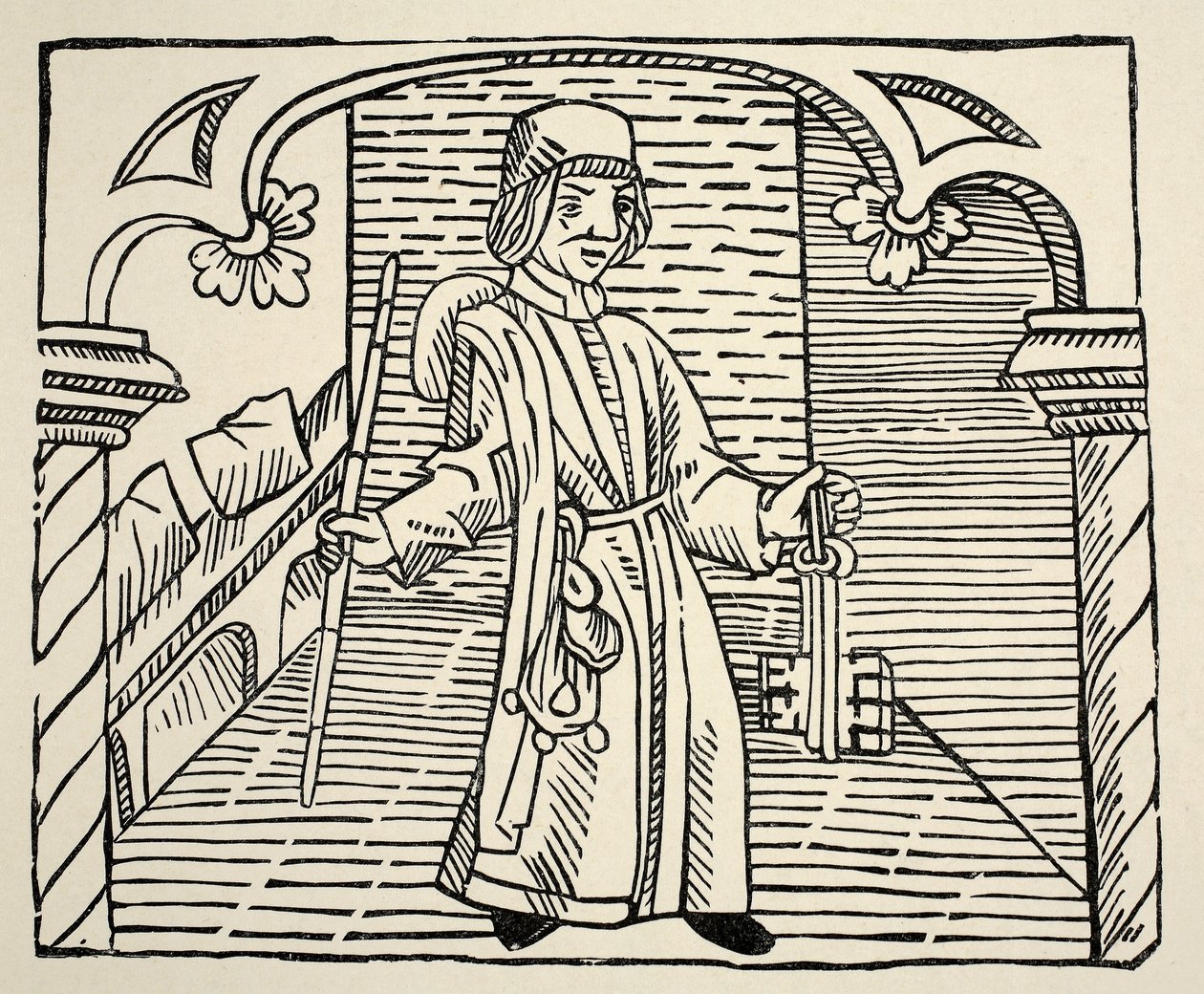 Smith, uit Game of Chess door William Caxton, uitgegeven 1480 door English School