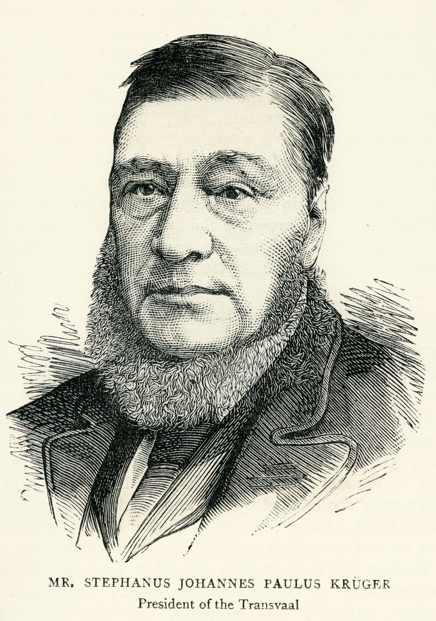 Stephanus Johannes Paulus Kruger (1825-1904) Illustratie voor The Graphic door English School
