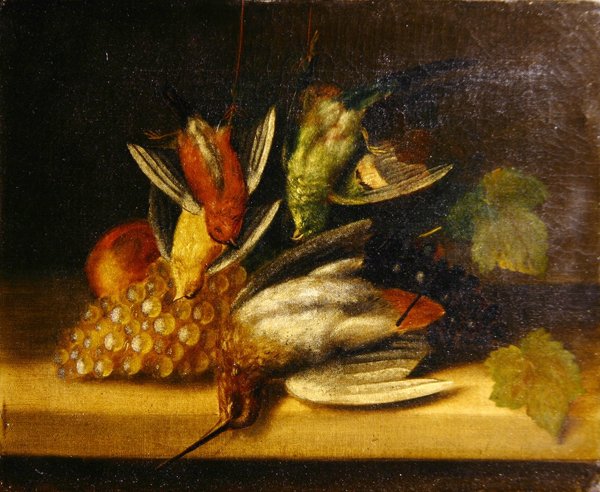 Stilleven van vogels, c.1840 door English School