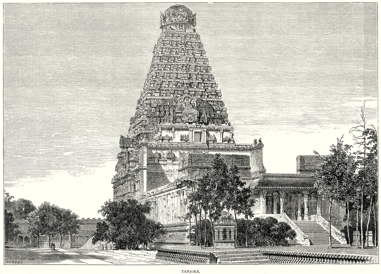 Tanjore (gravure) door English School