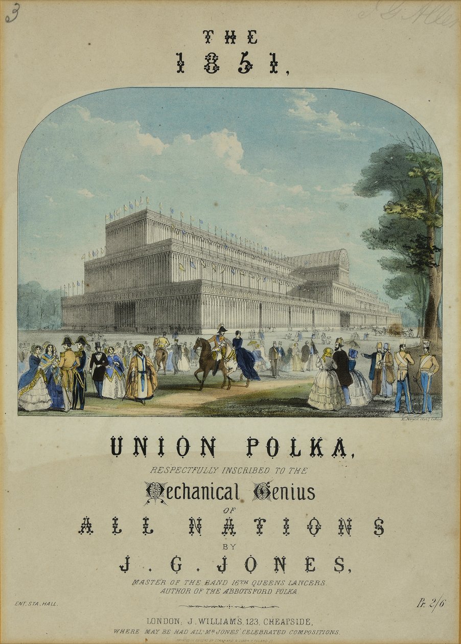De 1851 Union Polka door English School
