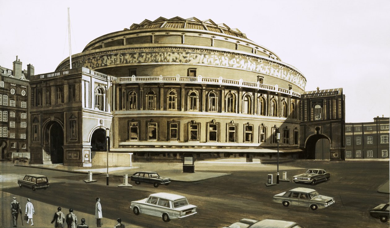 De Albert Hall door English School