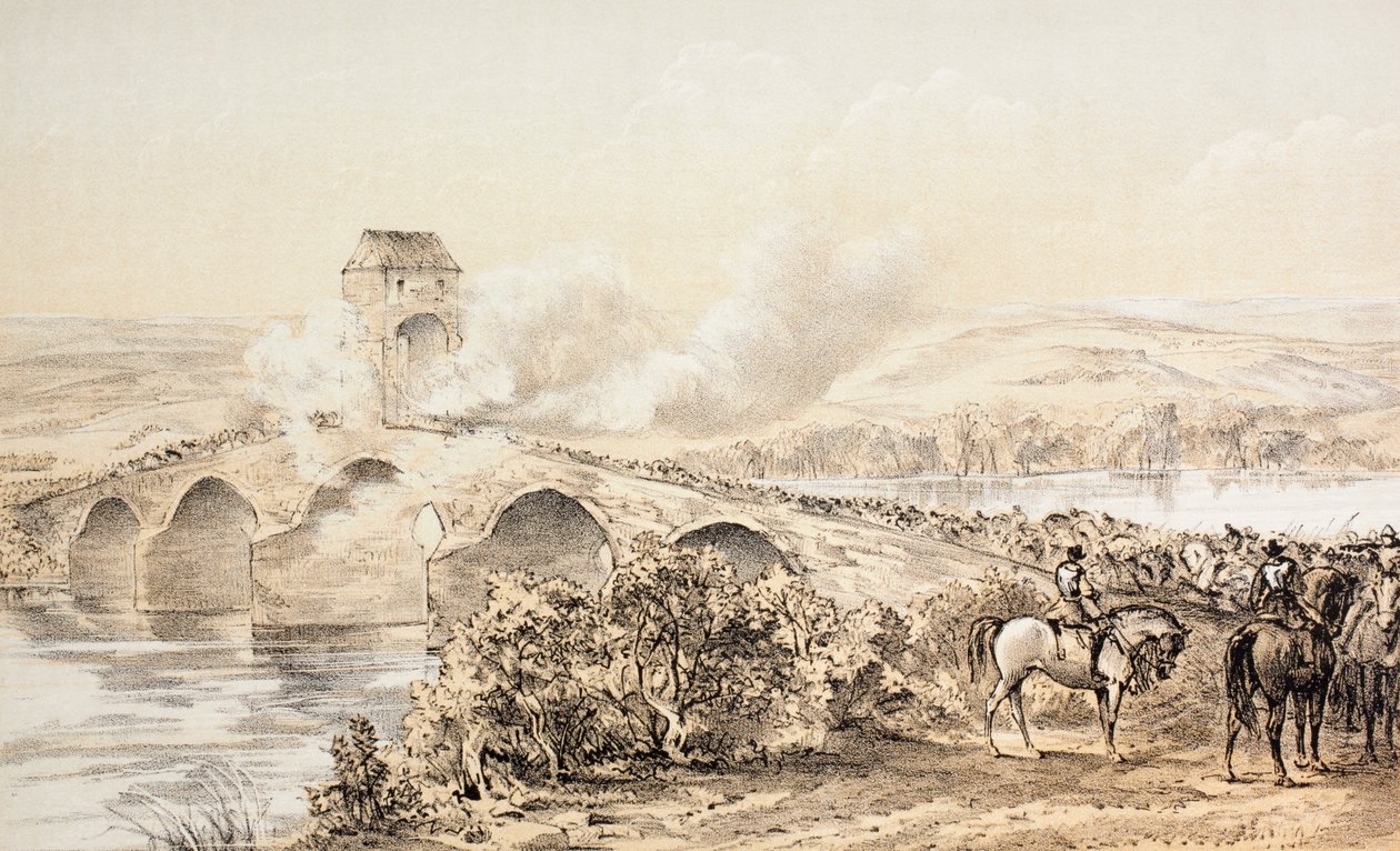 De Slag bij Bothwell Bridge, 22 juni 1679, uit 