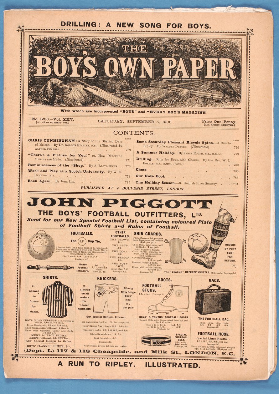 The Boys Own Paper, 1903 door English School