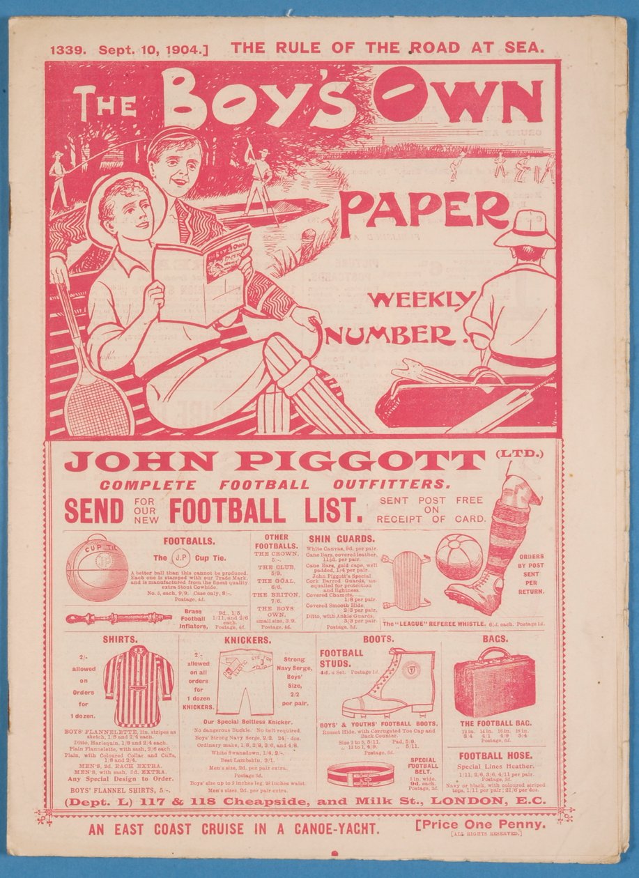 The Boys Own Paper, 1904 door English School