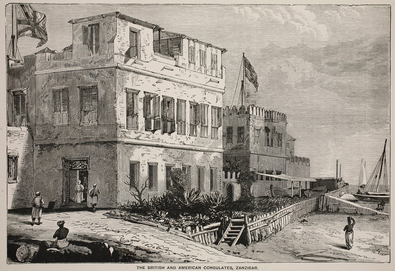 De Britse en Amerikaanse consulaten, Zanzibar door English School