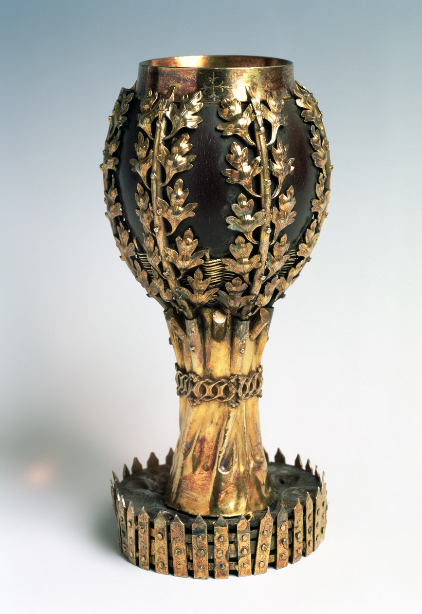 De Columbus, of Pallisade Cup, 1492 door English School