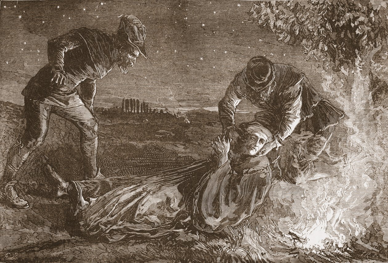 De Dood van Zwingle, illustratie uit 