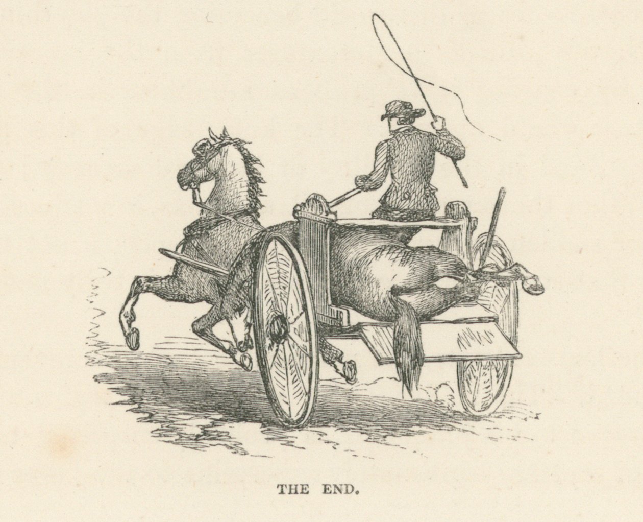 Het einde (gravure) door English School