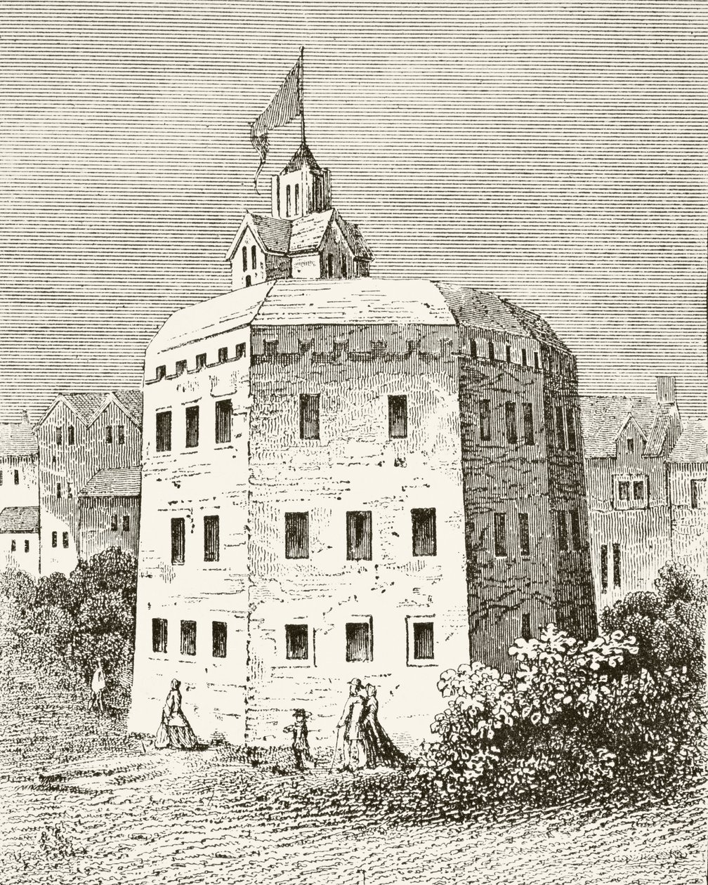 Het Globe Theatre, Southwark, uit 