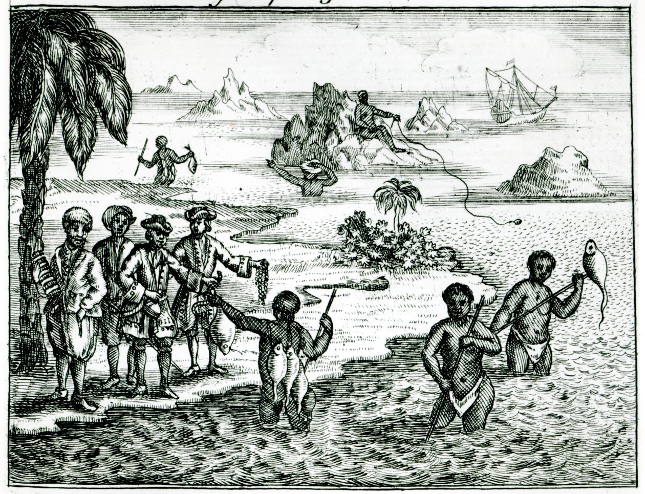 De Hottentot Manier van Vissen door English School
