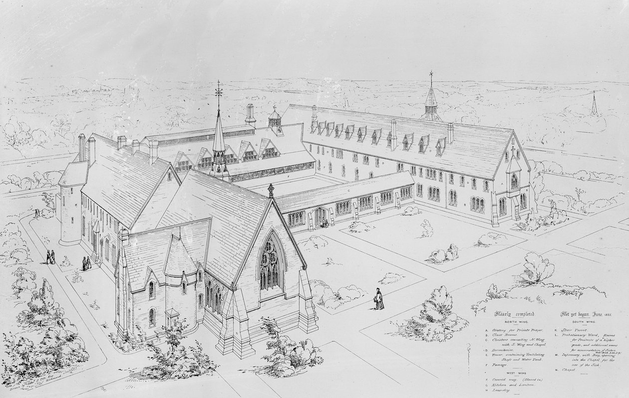 Het Huis van Barmhartigheid, Clewer door English School