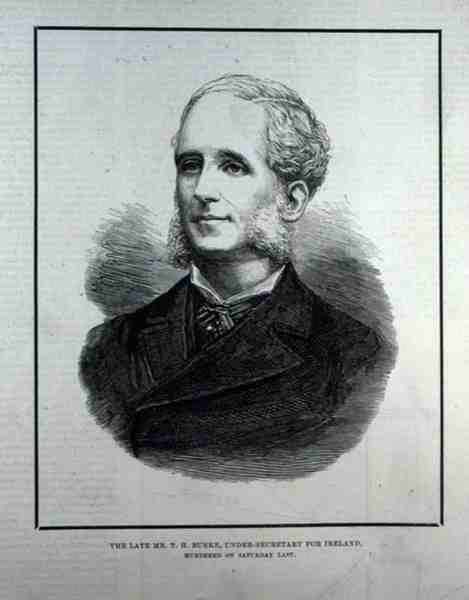 De overleden Mr. T. H. Burke, ondersecretaris voor Ierland door English School