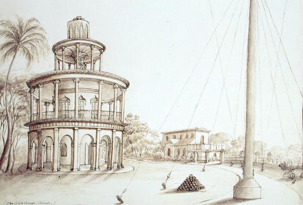 De Vuurtoren in Kandy door English School