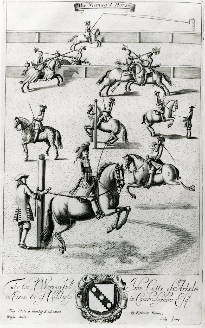Het beheerde paard, uit 