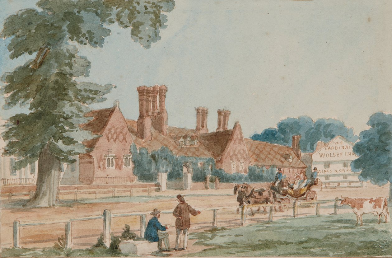 De Koninklijke Stallen, c.1865 door English School