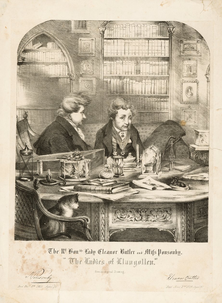 De Rt. Hon. Lady Eleanor Butler en Miss Ponsonby, 
