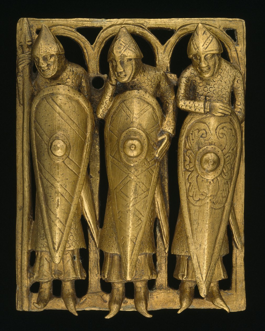 De Tempel Pyx, c.1140-50 door English School