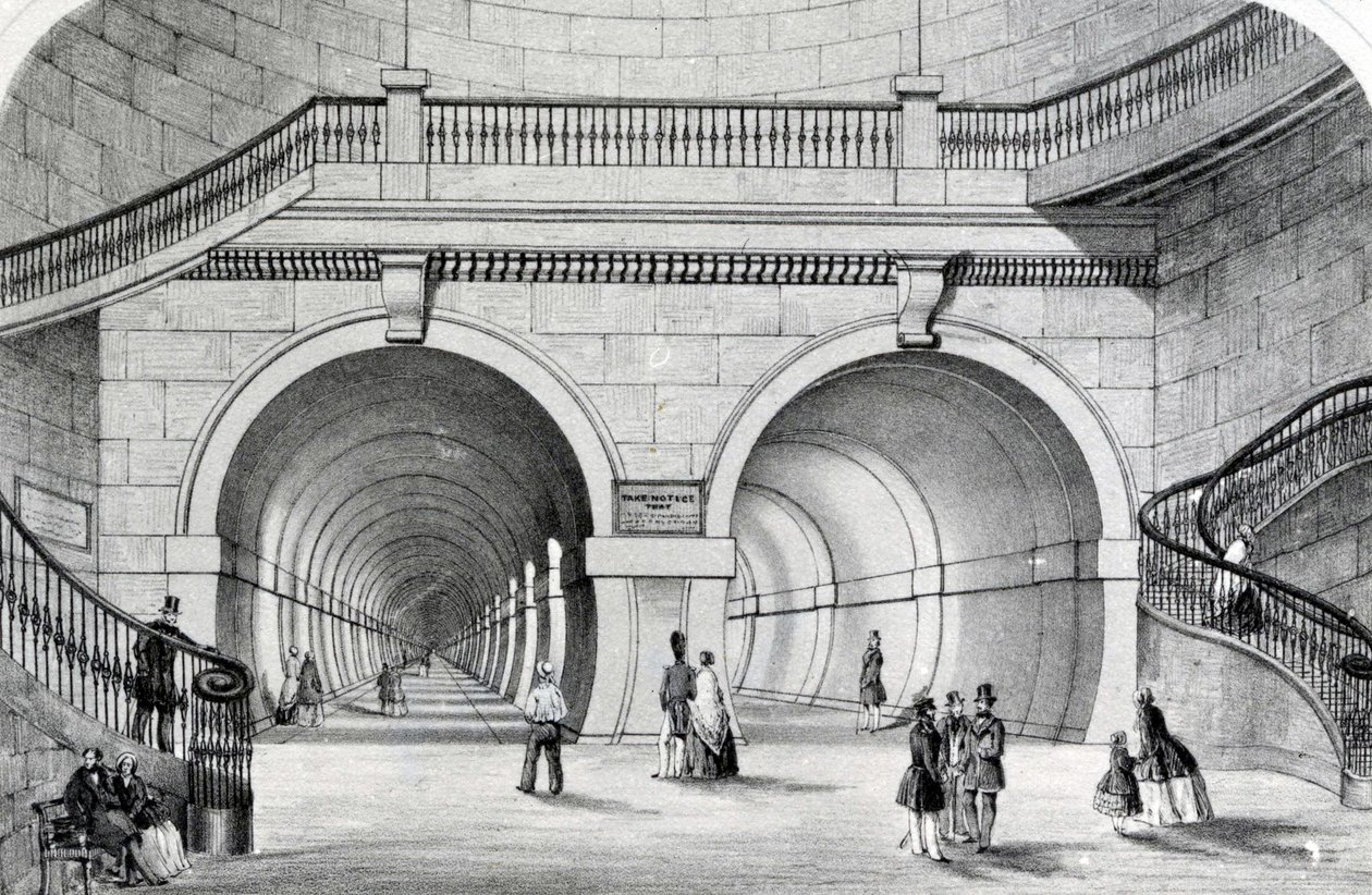 De Thames-tunnel door English School