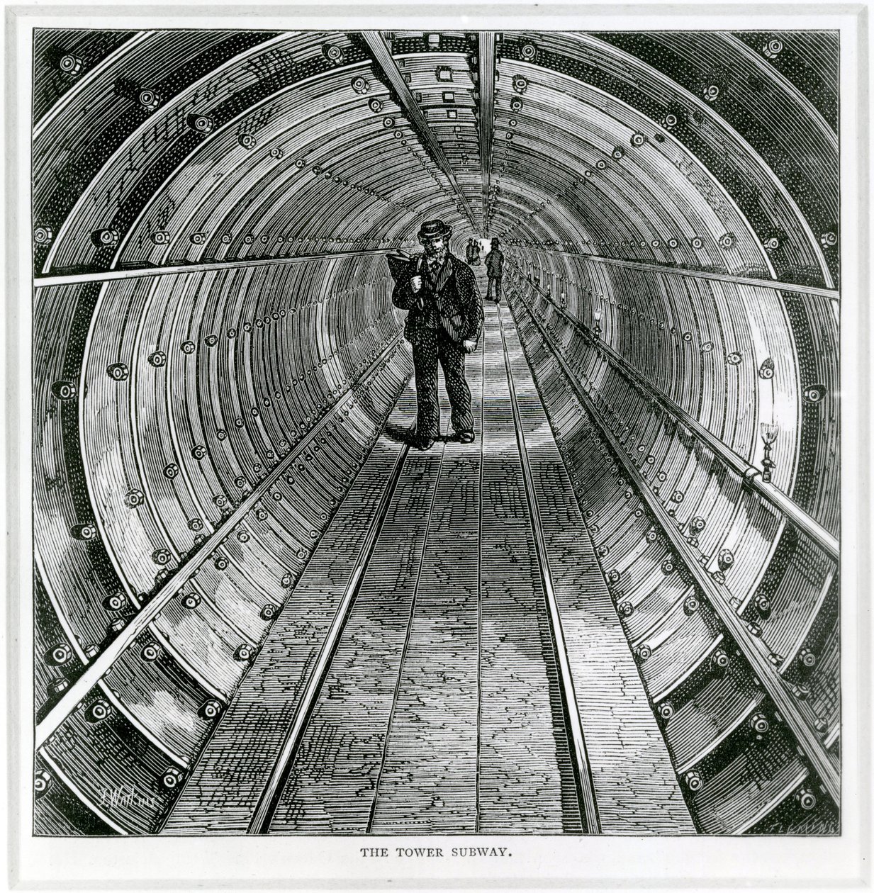 De Tower Subway, 1870 door English School