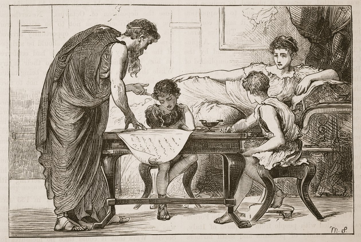 De moeder van de Gracchi door English School