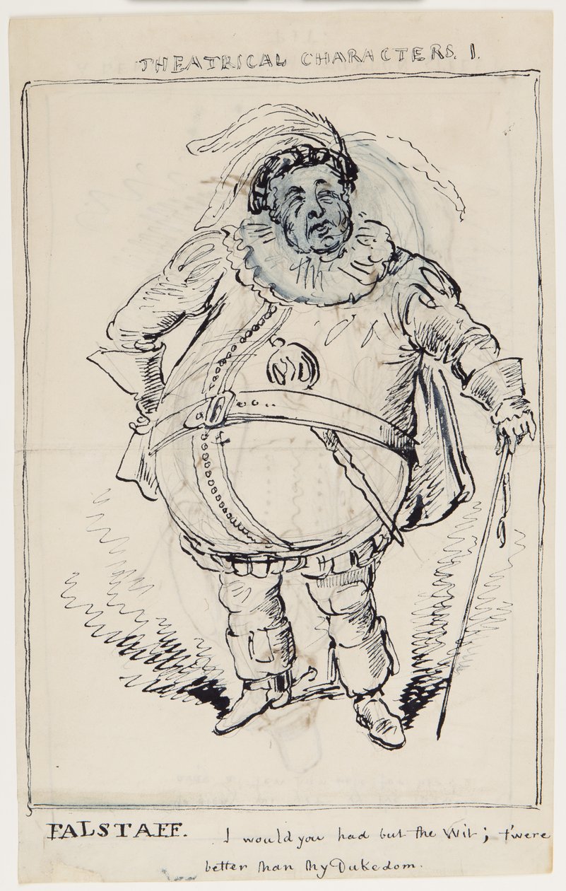 Theaterpersonages 1: Falstaff door English School
