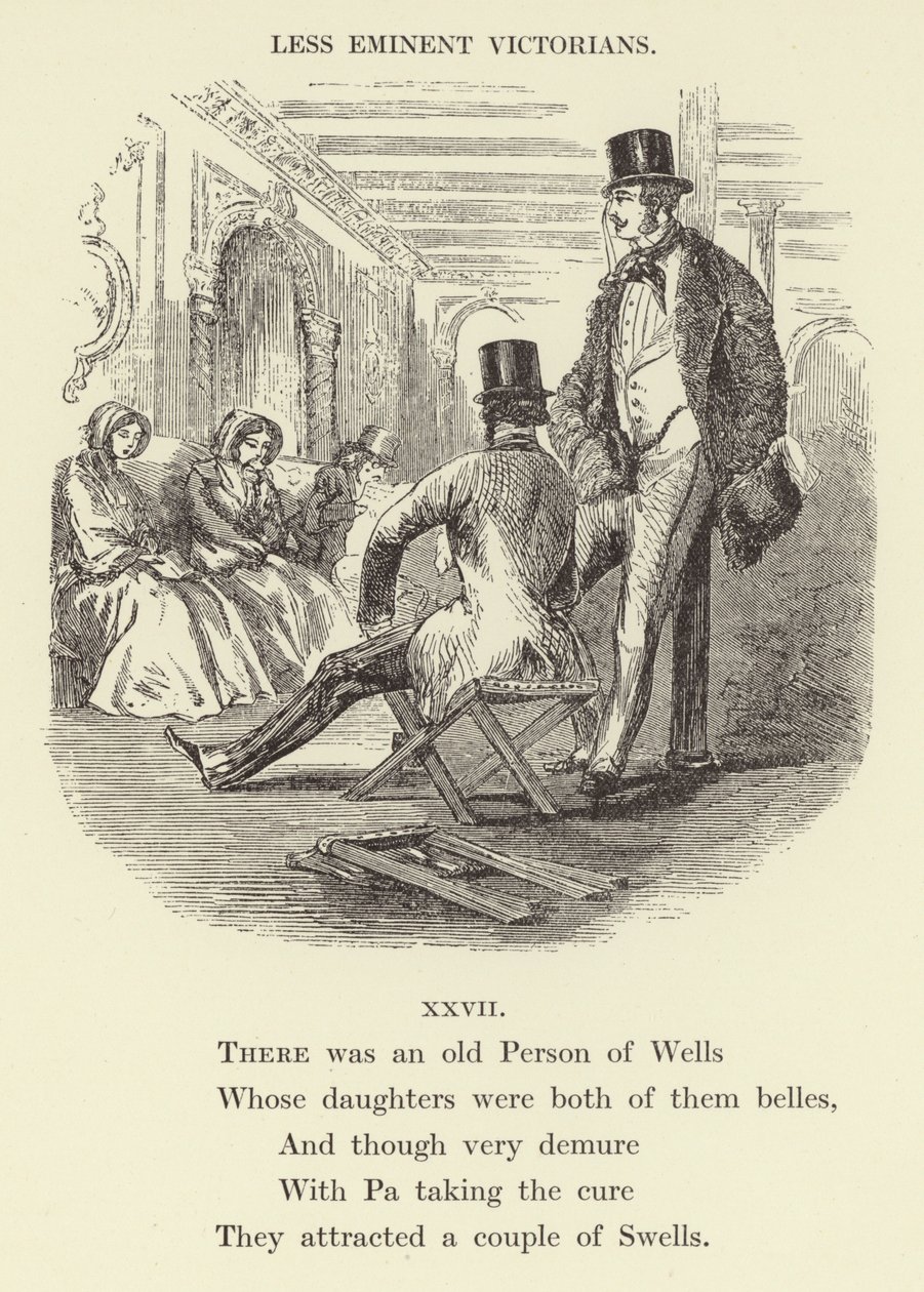 Er was een oude Persoon van Wells (gravure) door English School