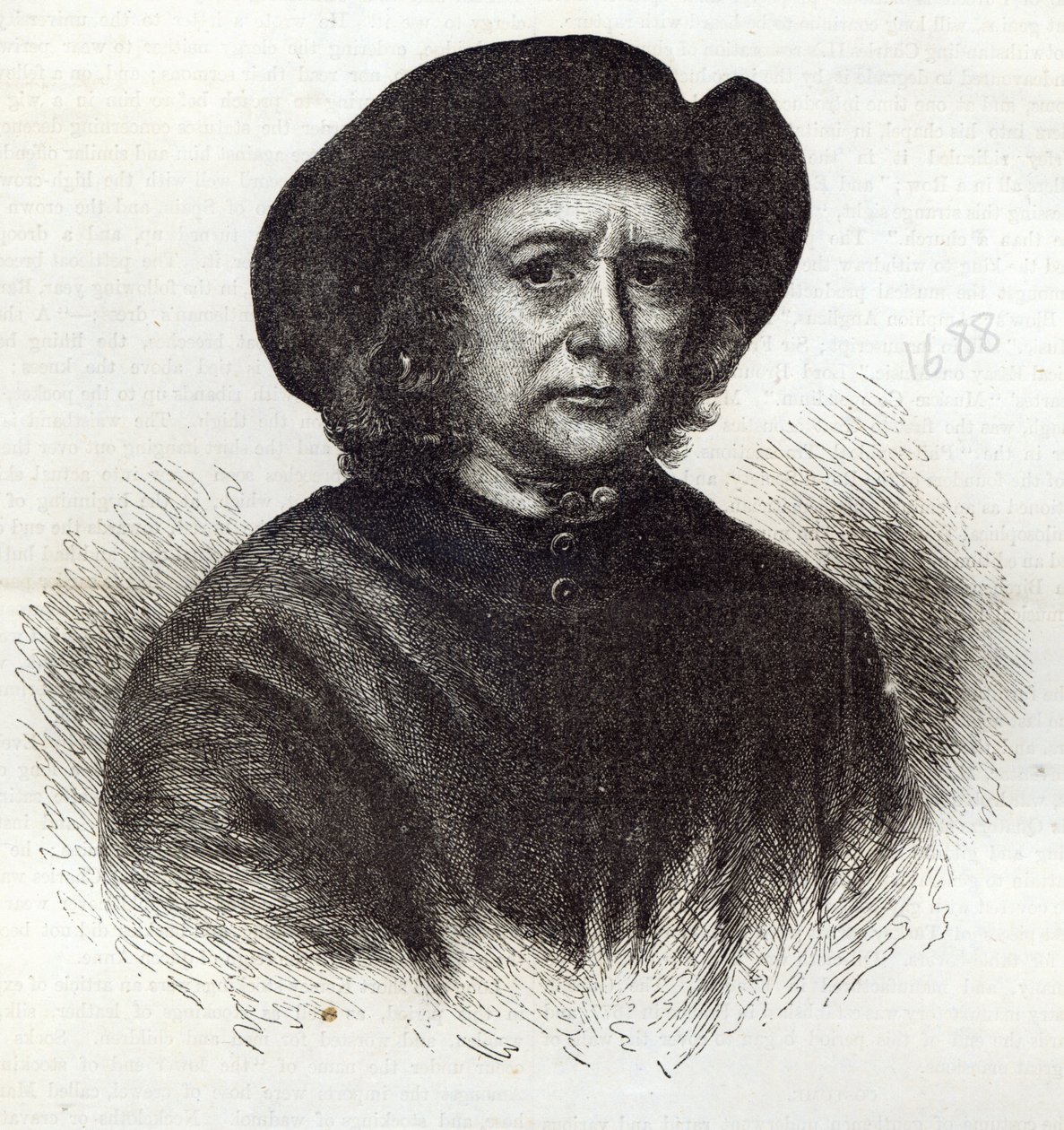Thomas Britton, de Muzikale Kleine-kolenman, illustratie uit 