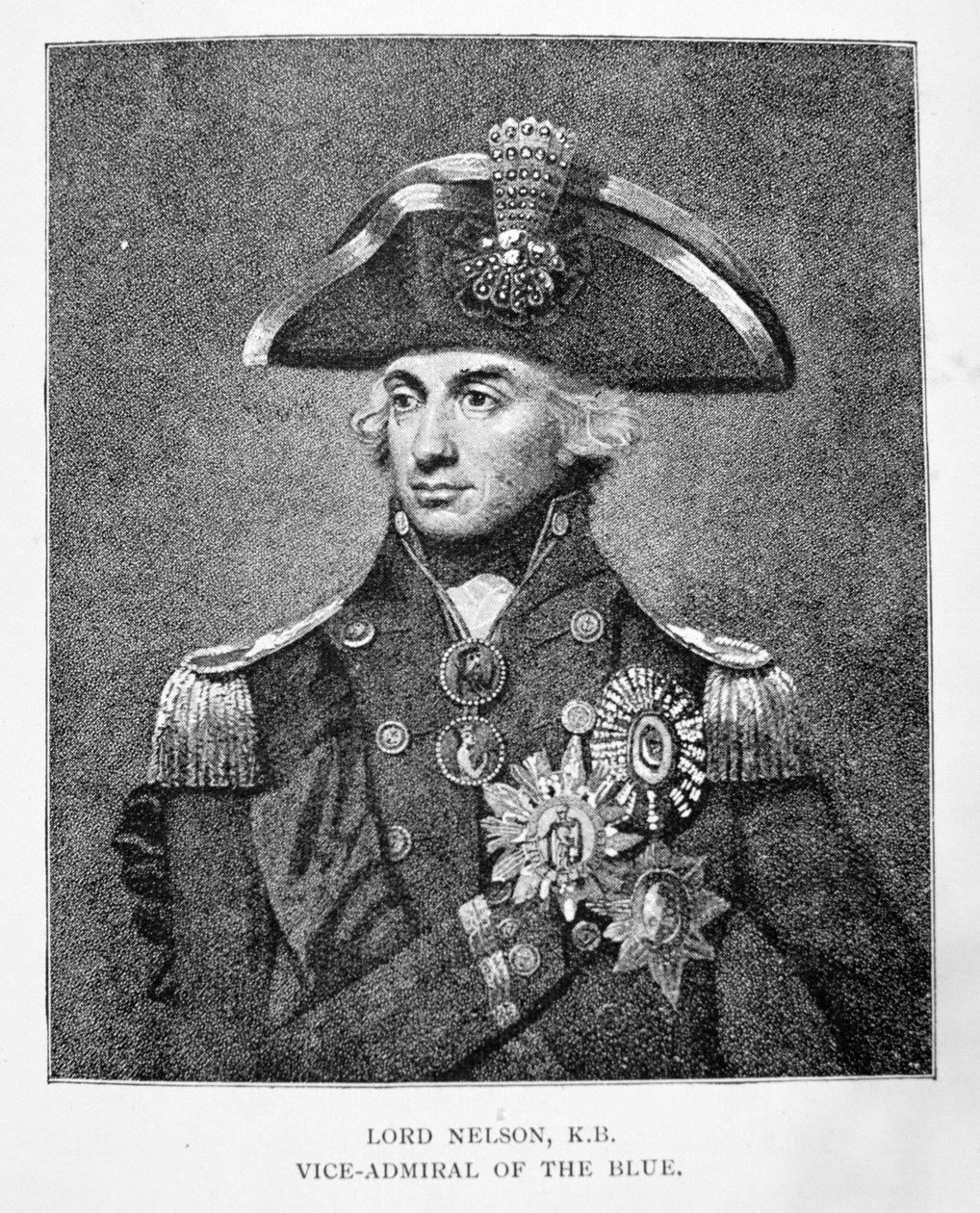 Viceadmiraal Horatio Nelson (1758-1805) door English School