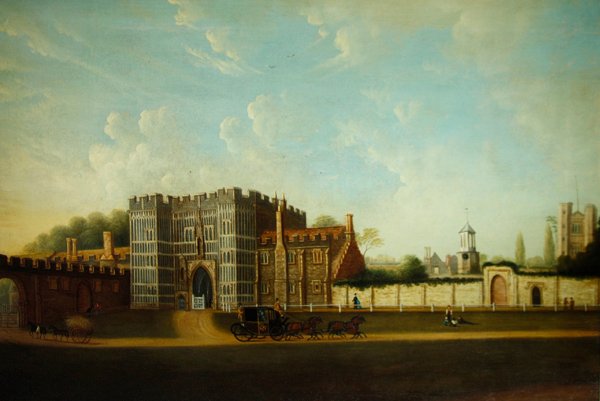 Uitzicht op het Poorthuis, St. Osyth