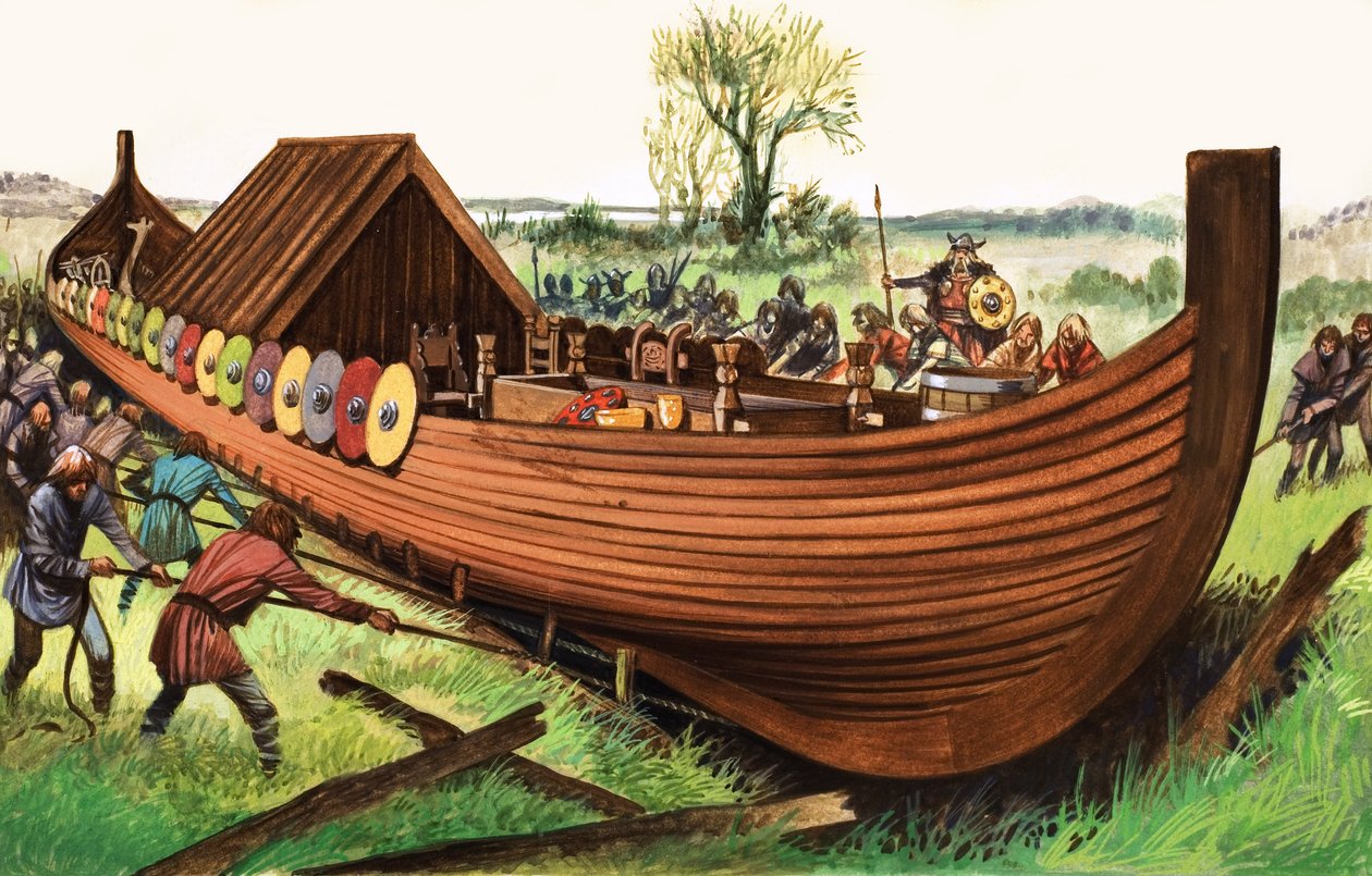 Viking Langschip door English School