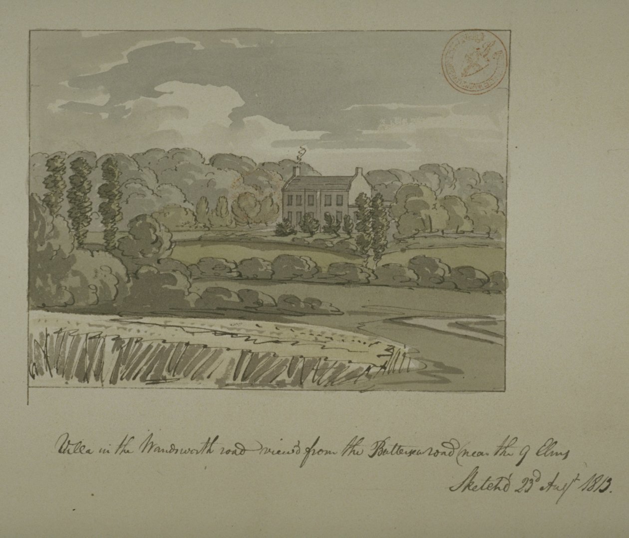 Villa in Wandsworth Road, Nine Elms door English School