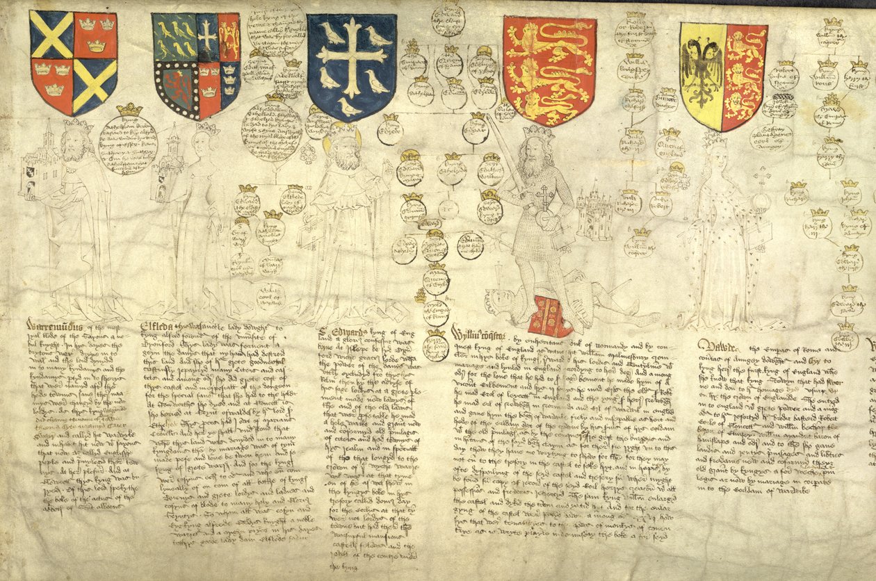 Warremundus, van koninklijk bloed van de Saksen, uit 