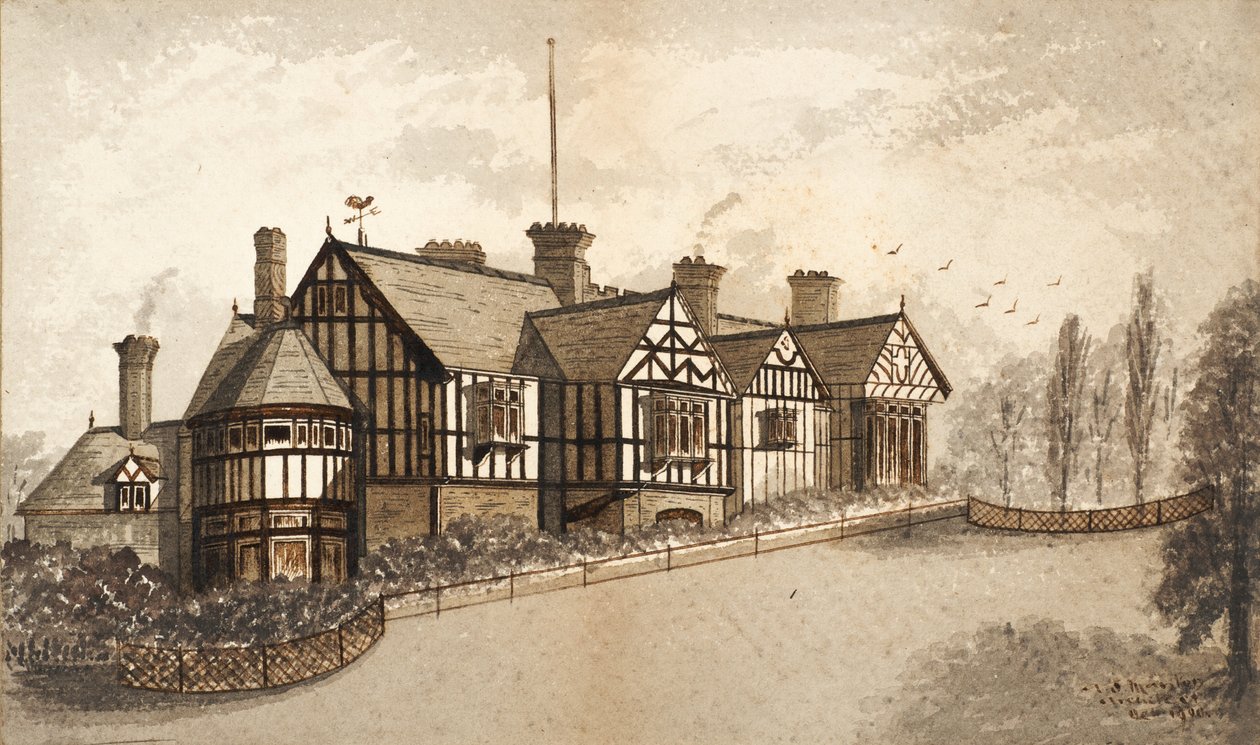 Wightwick Manor door English School