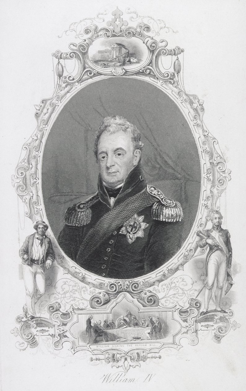 Willem IV (1765-1837) Koning van Groot-Brittannië, Ierland en Hannover door English School