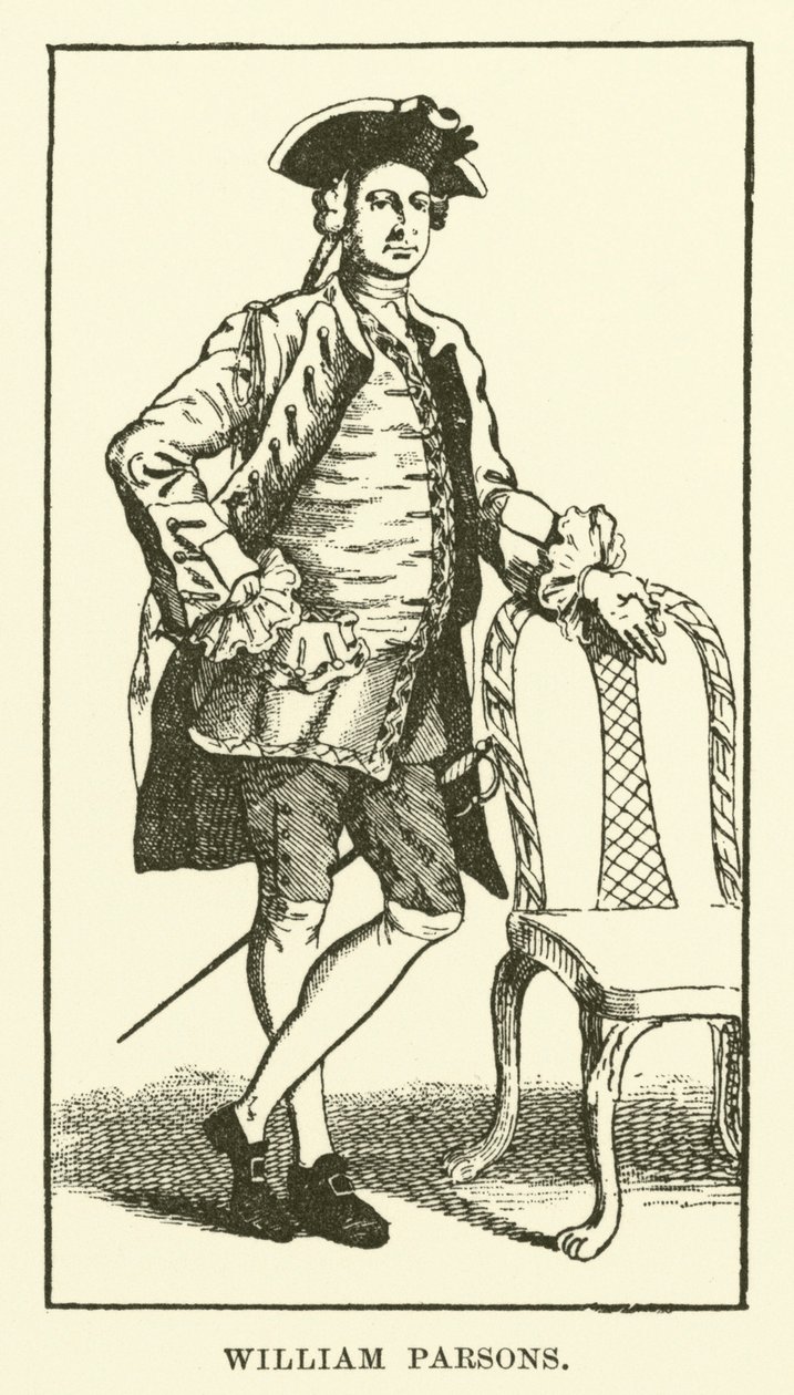 William Parsons (gravure) door English School