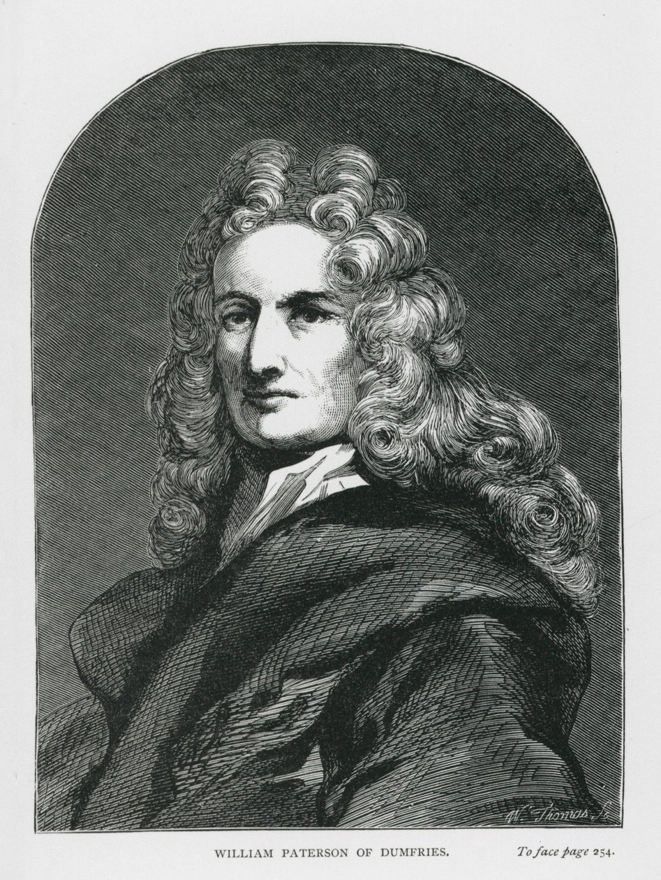 William Paterson van Dumfries (gravure) door English School