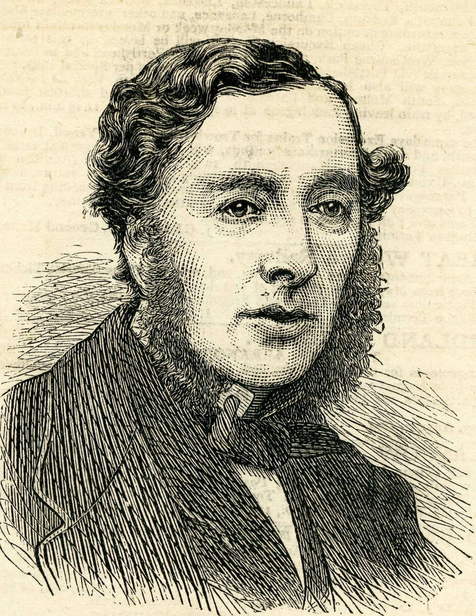 William Richard Annesley, 4e Graaf Annesley (1830-74) Illustratie door English School