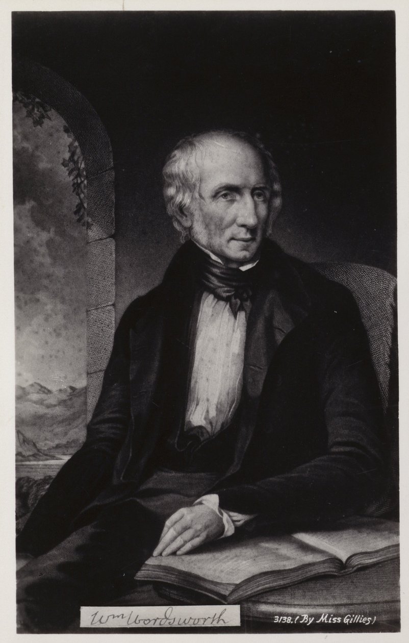 William Wordsworth (1770-1850), Engels dichter (litho) door English School